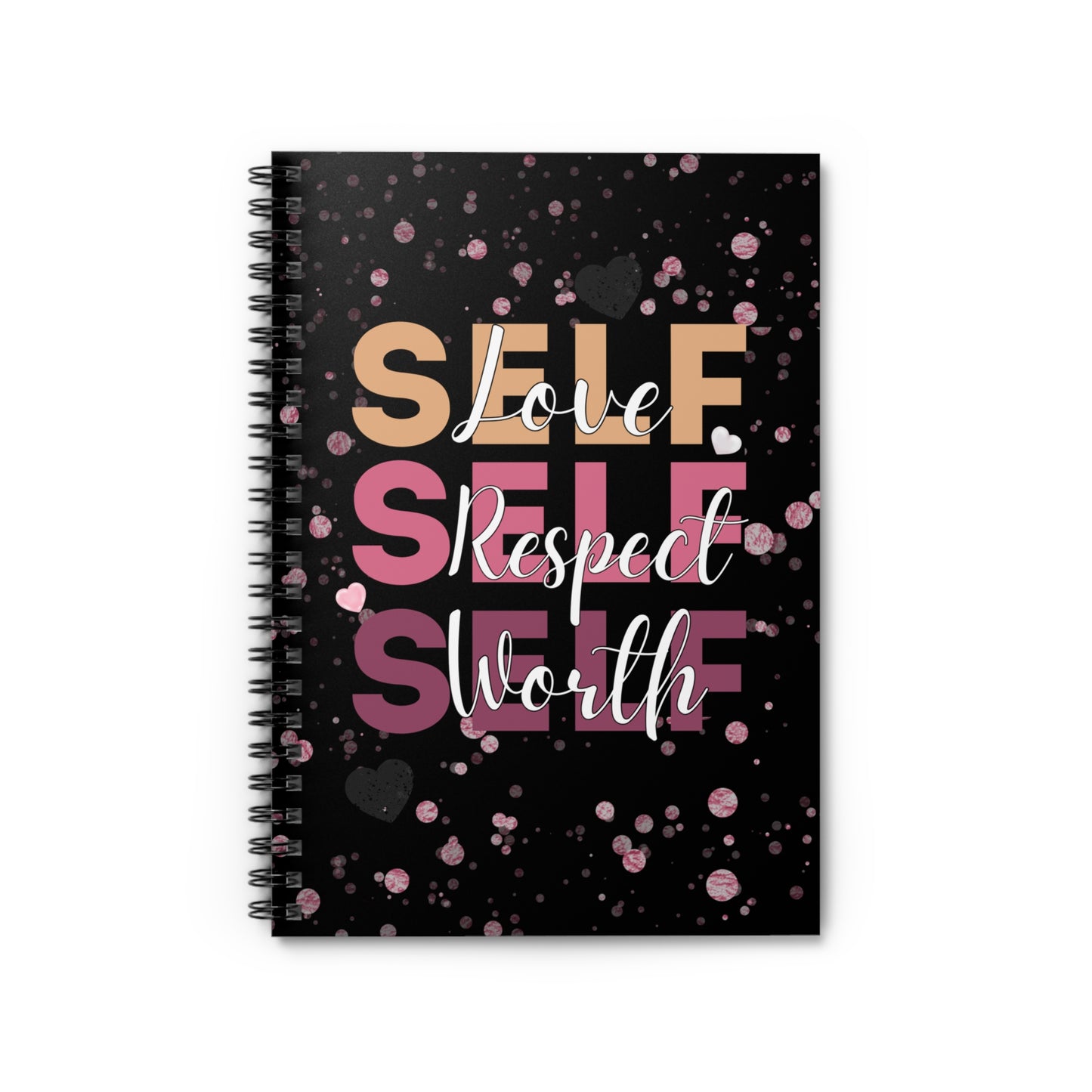Empowering Self-Love Spiral Notebook - Ruled Line | Perfect for Journaling & Affirmations