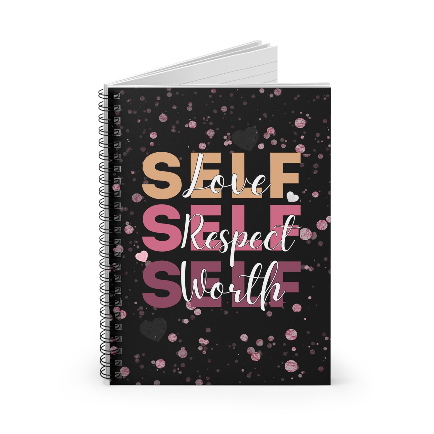 Empowering Self-Love Spiral Notebook - Ruled Line | Perfect for Journaling & Affirmations