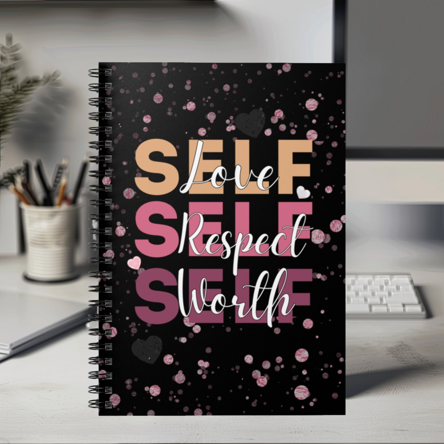 Empowering Self-Love Spiral Notebook - Ruled Line | Perfect for Journaling & Affirmations