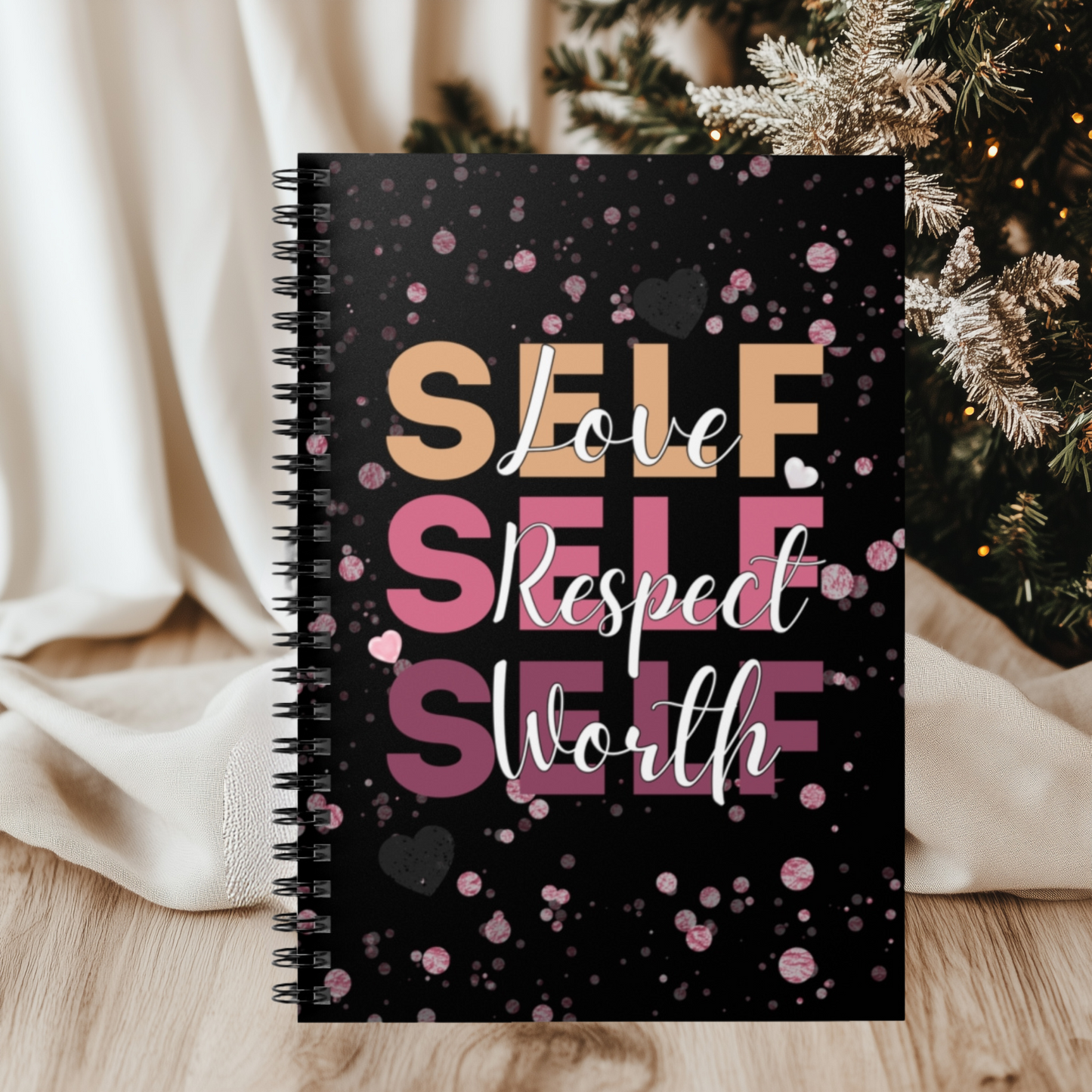 Empowering Self-Love Spiral Notebook - Ruled Line | Perfect for Journaling & Affirmations